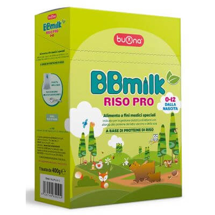 Bbmilk rice pro 0-12 400 g: ceny i cechy