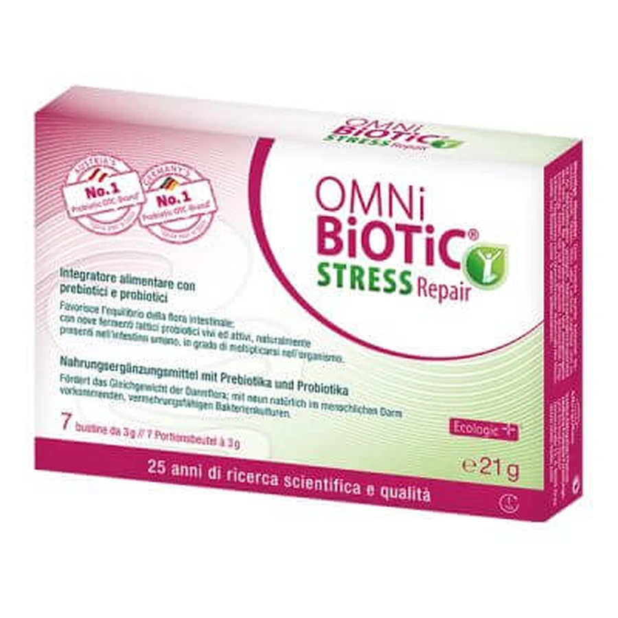 Omni biotic stress repair 7 sobres de 3 g