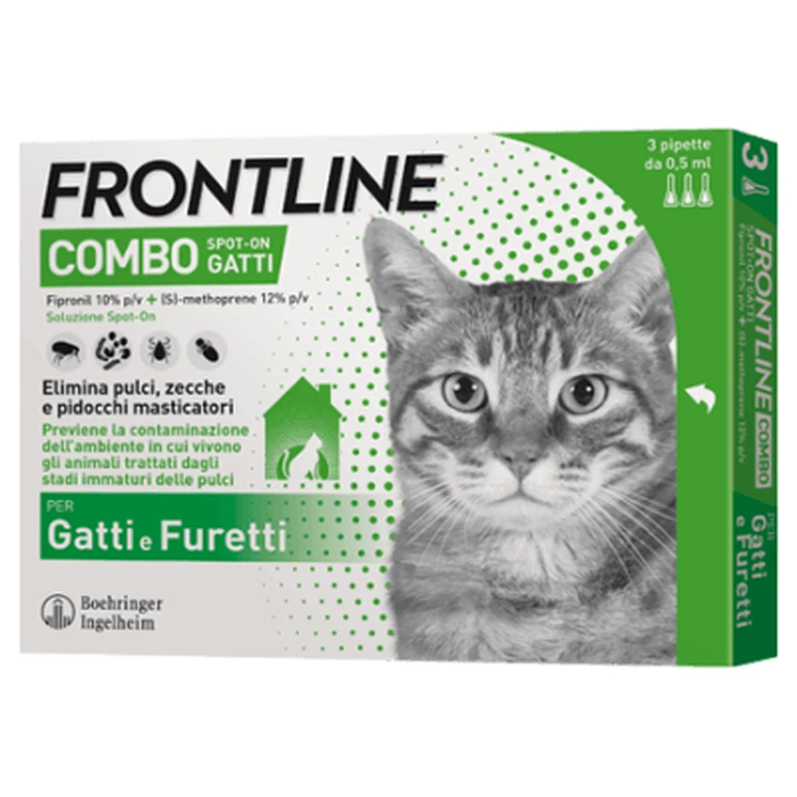 Frontline combo*3pip koty/futro: ceny i cechy