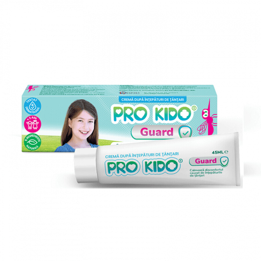 Pro Kido Guard muggenbetencrème voor kinderen, 45 ml, PharmaExcell