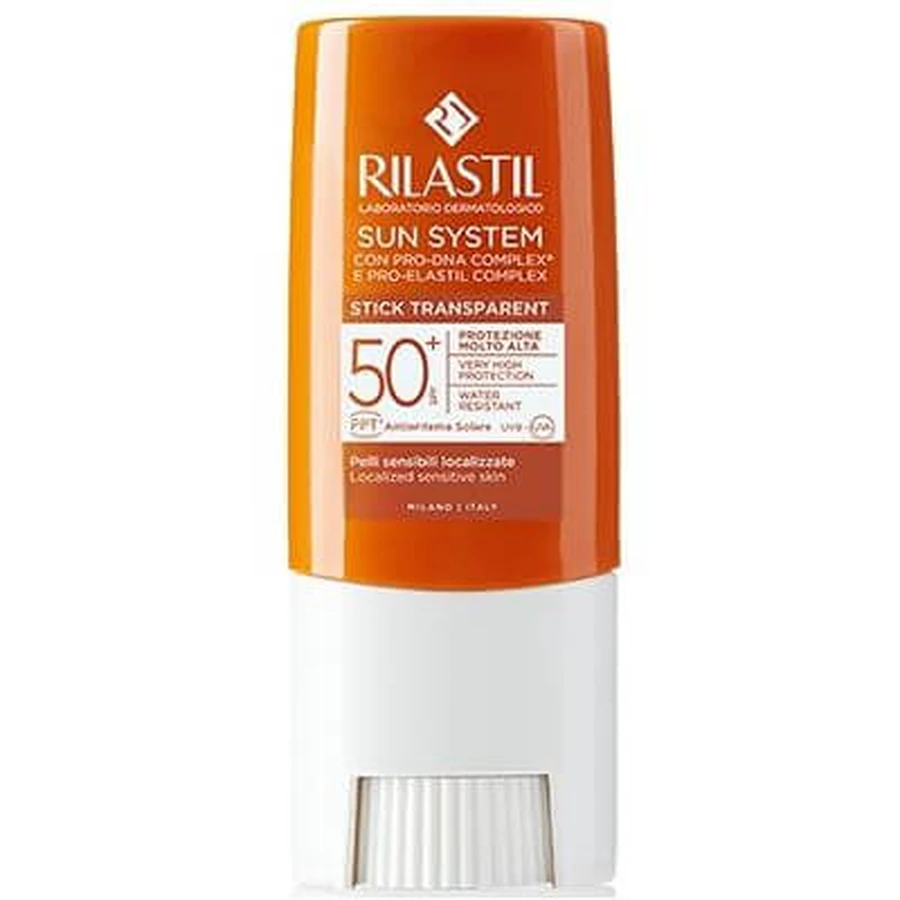 Rilastil sistem solar fotoprotecție terapie spf 50+ stick transparent 8,5 ml