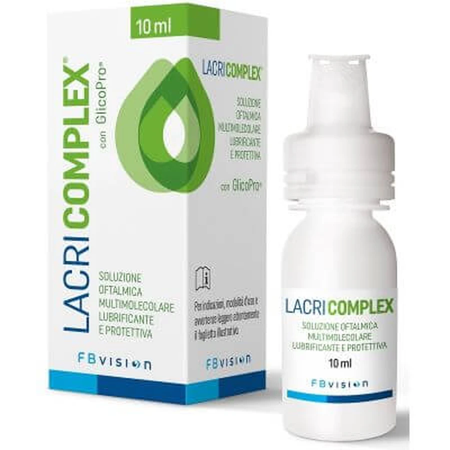 Lacricomplex multimolekulare schmierende schützende ophthalmische Lösung 10 ml