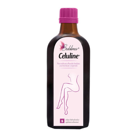 Tintura Celluline Sublima, 200 ml, Dacia Plant