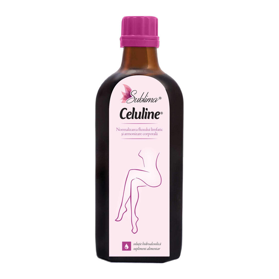 Tintura Celluline Sublima, 200 ml, Dacia Plant