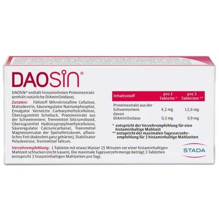Daosin, 30 comprimidos, Stada