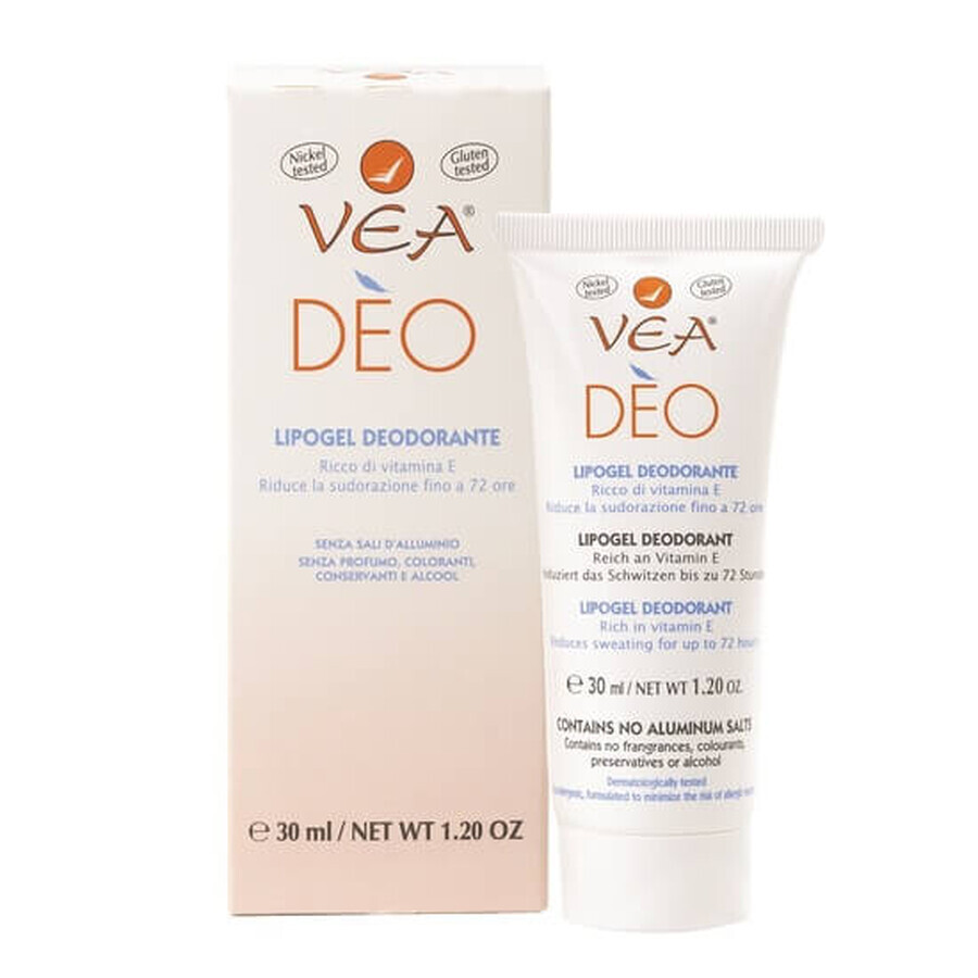 VEA Deo Deodorant Lipogel, 30 ml, Hulka