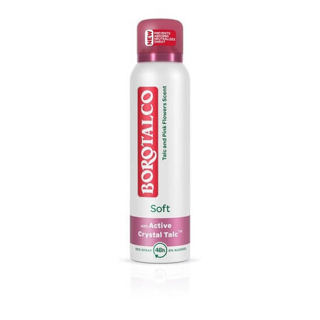 Deodorant spray Soft, 150 ml, Borotalco