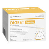 Digest Family Oral Uspensie, 7 ampollas, Ab-Biotics