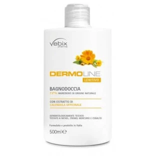 Vebix dermoline dermoline bain douche au calendula 500 ml