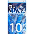 Wellion luna 10 benzi pentru măsurarea colesterolului