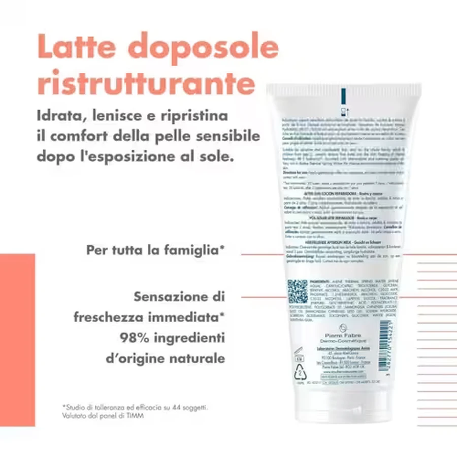 Lapte restructurant după soare Eau Thermale Avène 200 ml