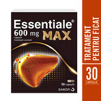 Essential MAX 600 mg, 30 cápsulas, Sanofi