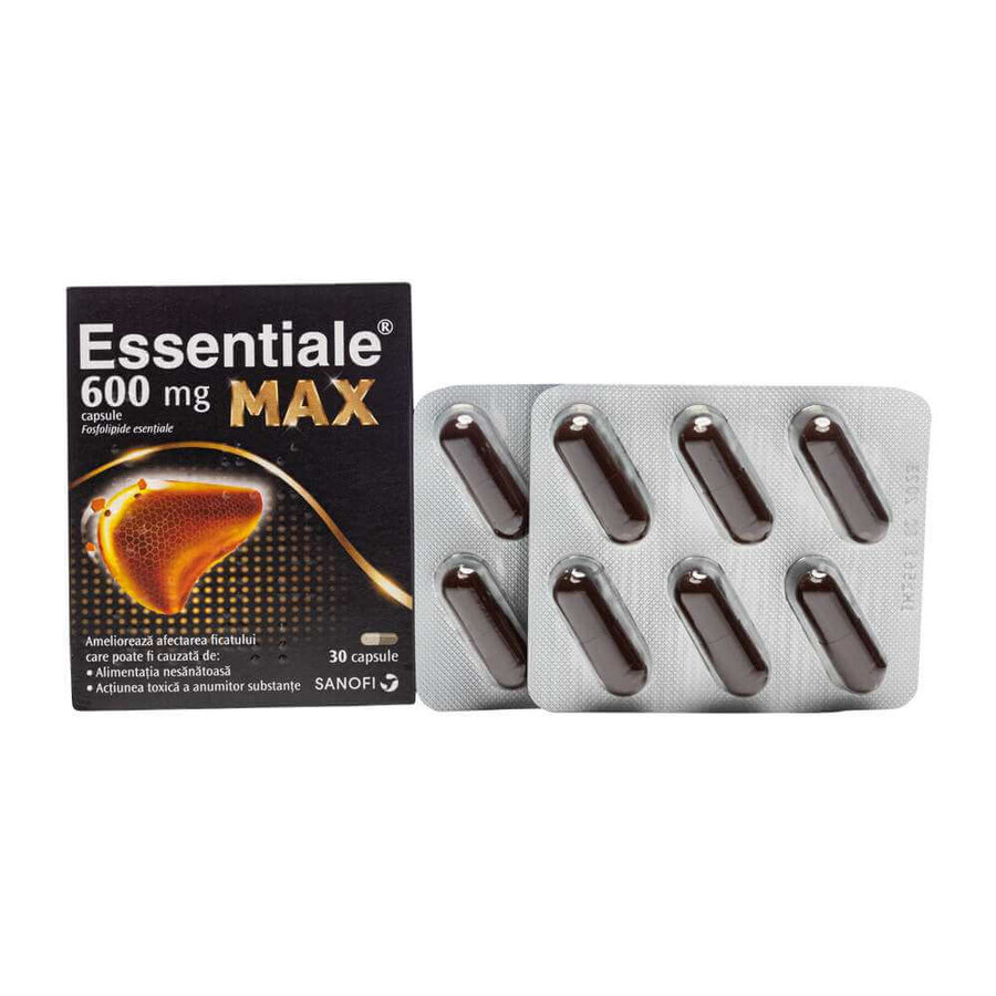 Essential MAX 600 mg, 30 capsules, Sanofi