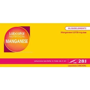 Labcatal manganèse nutrition 28 ampoules 2 ml