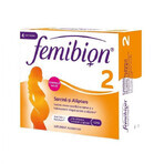 Femibion 2 zwangerschap en borstvoeding, 28 tabletten + 28 capsules, Dr. Reddys