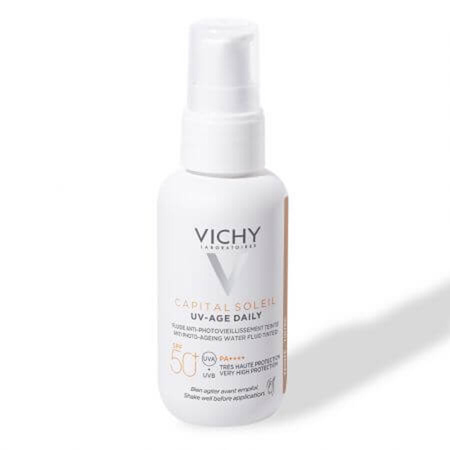 Vichy Capital Soleil Fluide solaire teinté SPF 50+, 40 ml