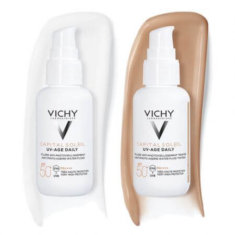 Vichy Capital Soleil getinte zonnebeschermingsvloeistof SPF 50+, 40 ml