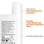 La Roche-Posay Anthelios fluid invizibil fara parfum pentru protectie solara UVmune, SPF 50+, 50 ml