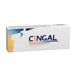 Siringa preriempita intraarticolare cingolata da 4 ml 22mg/ml di acido reticolato con 4,5 mg/ml di triamcinolone esacetonide