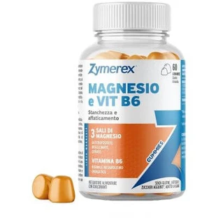 Zymerex magneziu și vit b6 60 gummies
