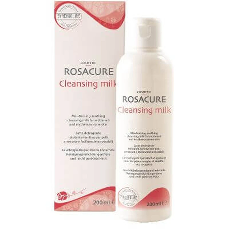 Leche limpiadora cosmética rosacure 200 ml