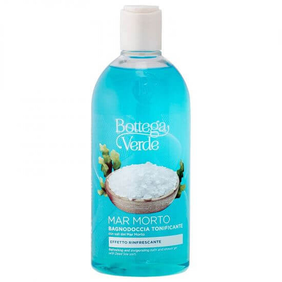 Gel de ducha tonificante con sales del Mar Muerto, 400 ml, Bottega Verde