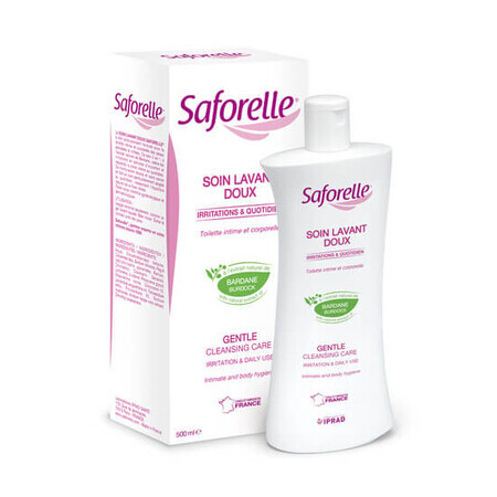 Intieme en lichaamsverzorgingsgel met kliswortelextract Saforelle, 500 ml, Iprad Laboratories