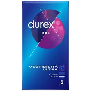 Préservatif 5 pièces Durix 3xl ultra fit