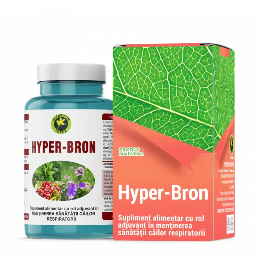 Hyper-bron, 60 cápsulas, Hipérico