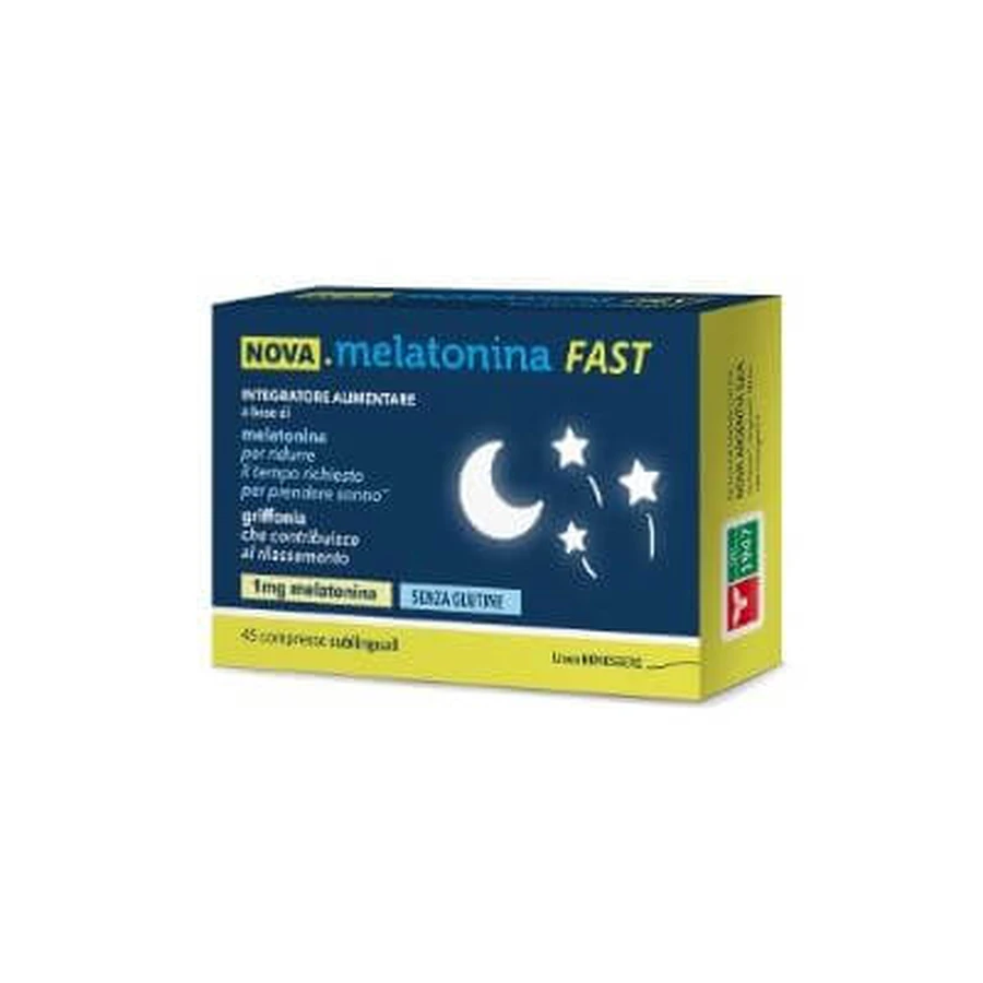 Nova melatonin fast 45 comprimidos 1mg