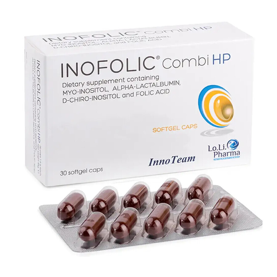 Inofolic Combi HP, 30 cápsulas blandas, Lo Li Pharma