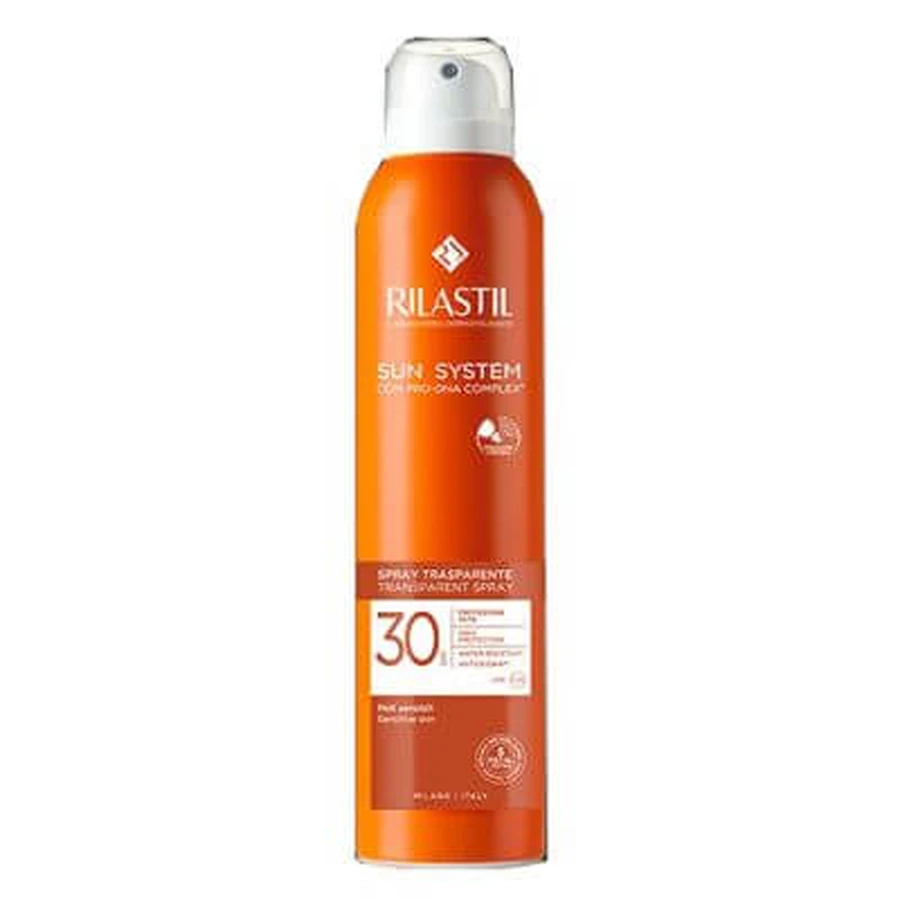 Rilastil sun system spray transparent spf30 200 ml