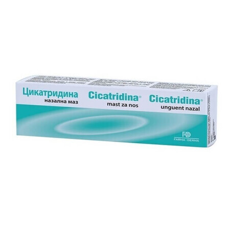 Cicatridina pomada nasal, 15 g, Farma-Derma Italia