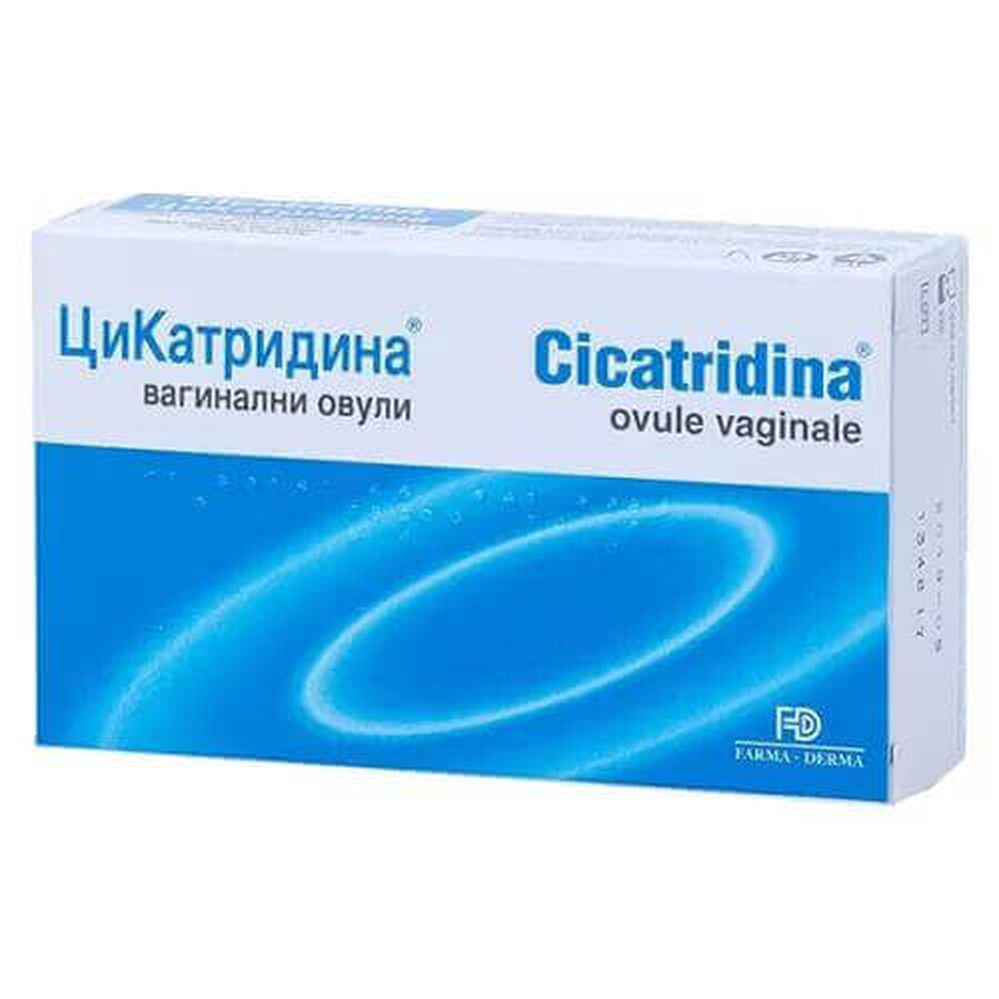 Cicatridin, 10 Vaginal-Ovula, Farma-Derma Italien