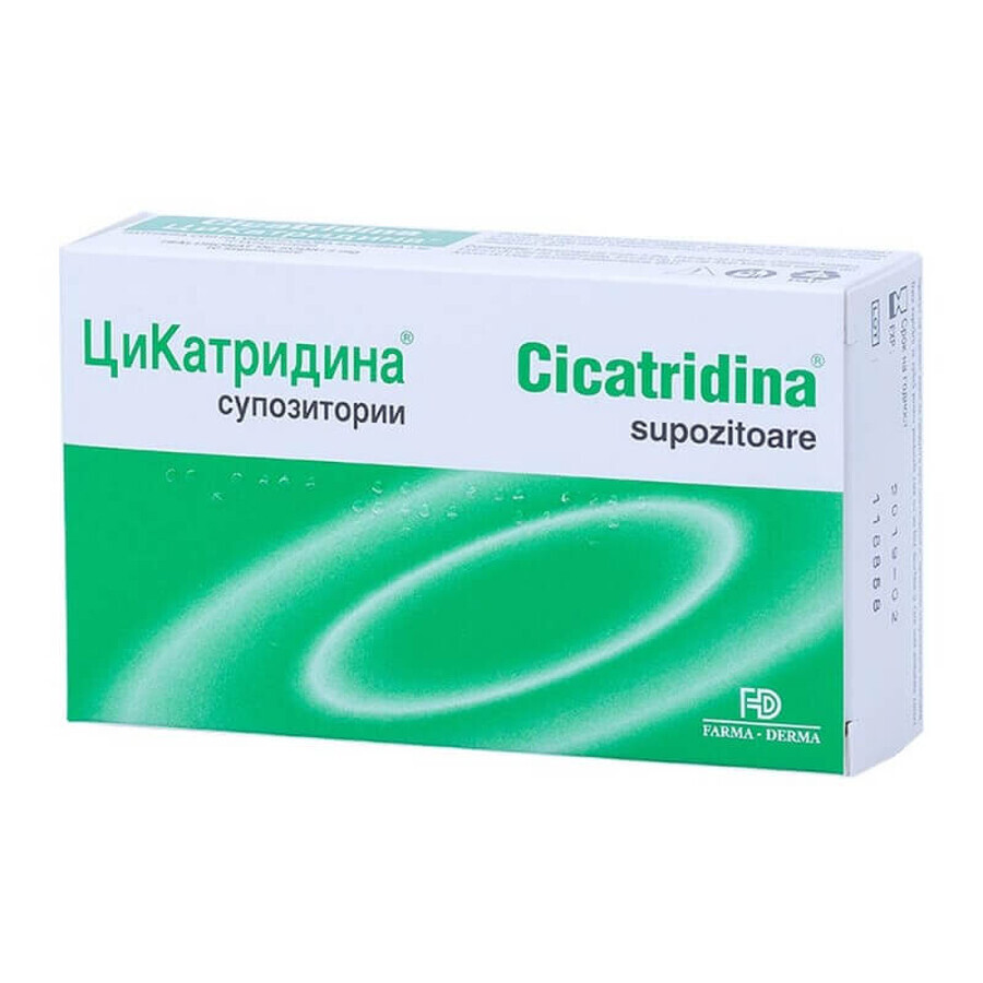 Cicatridina, 10 supositorios, Farma-Derma Italia comentarios