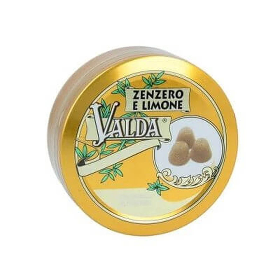 Valda citron gingembre avec sucre