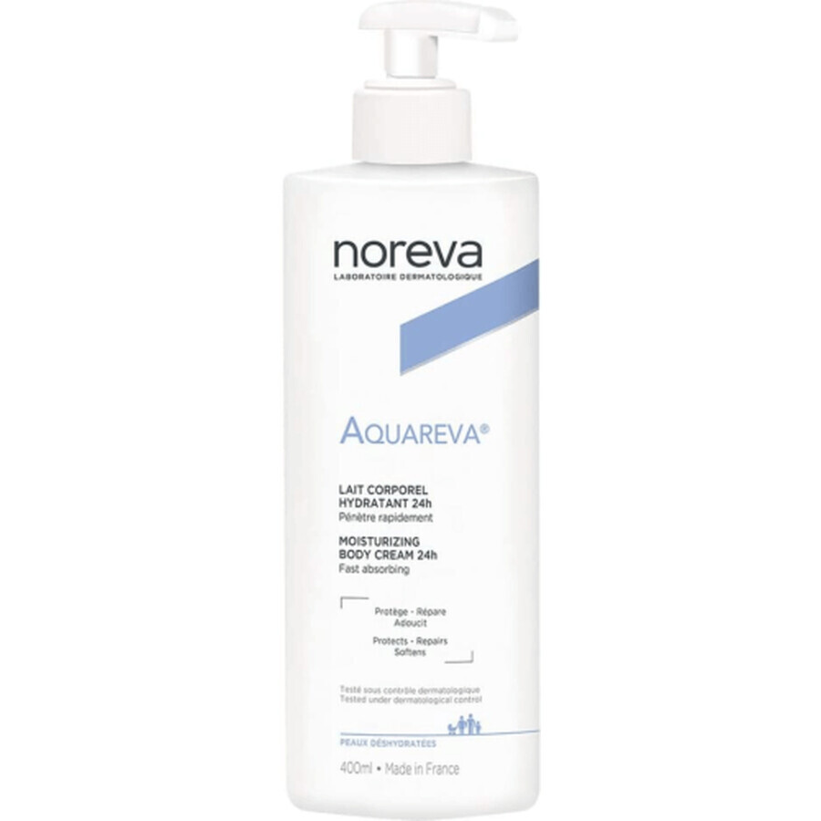 Noreva Aquareva Hydraterende Lichaamsmelk 24u, 400 ml