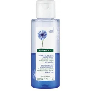 Klorane Cornflower Organic Waterproof Eye Makeup Remover 100 ml