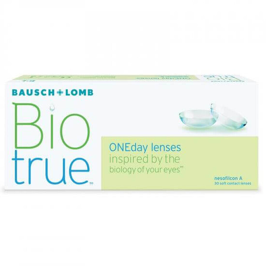 Contactlenzen -5,00 Biotrue OneDay, 30 stuks, Bausch Lomb