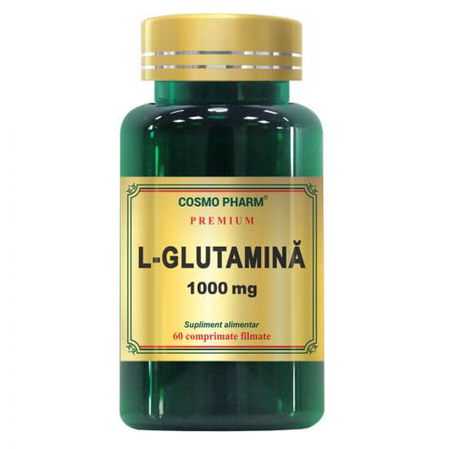 L-Glutammina 1000 mg, 60 compresse, Cosmopharm