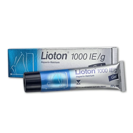 Lioton Gel, 50 g, Menarini: ceny i cechy