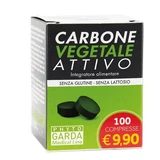Carbón vegetal activado 100 comprimidos