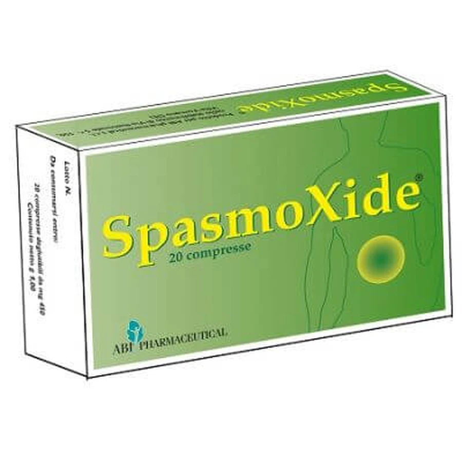 Spasmoxide 20 comprimidos