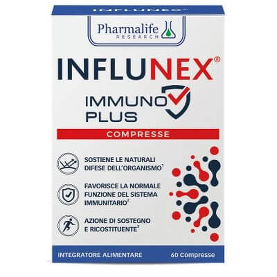 Influnex immuno plus 60 comprimidos