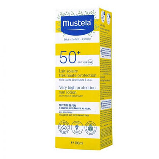 Loción solar con FPS 50+, 100ml, Mustela