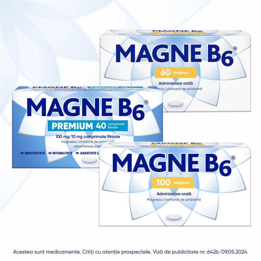 Magne B6, 100 mg/10 mg Magne B6, 10 Fläschchen, Sanofi