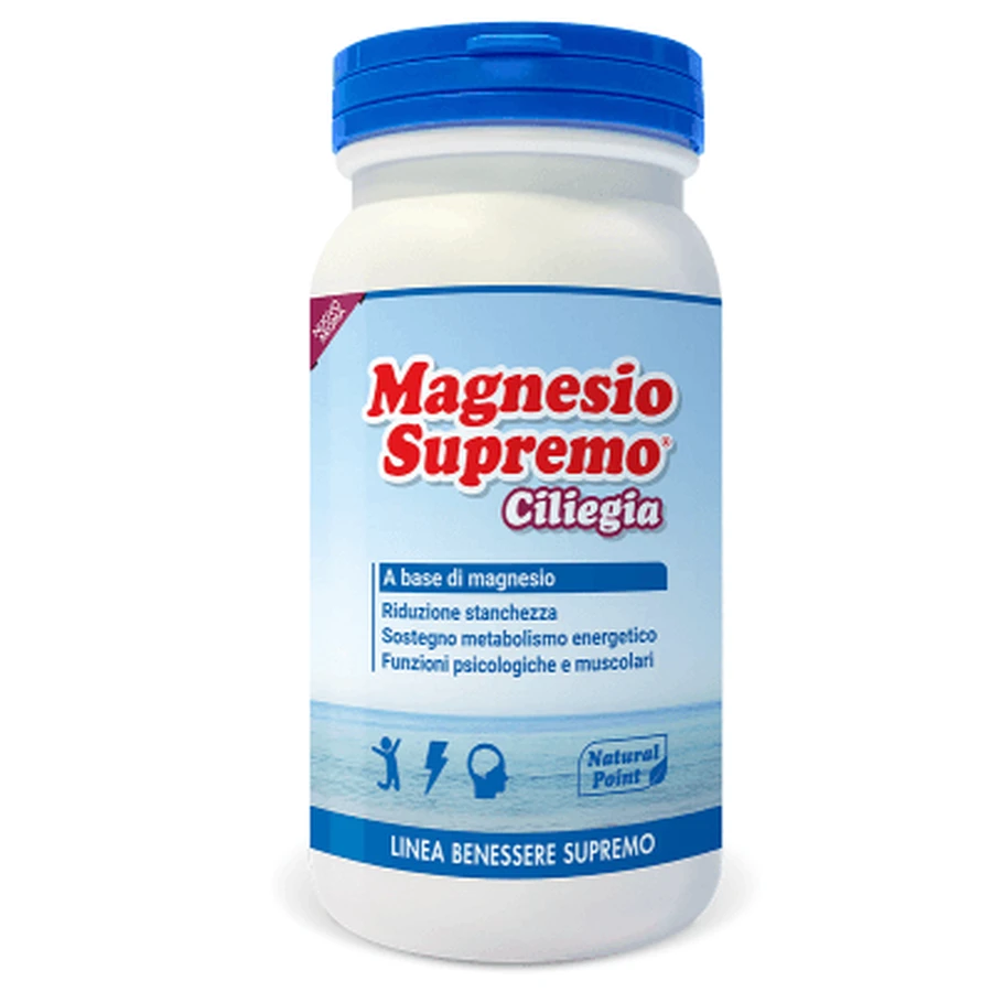 Magnésium suprême poudre de cerise 150 g