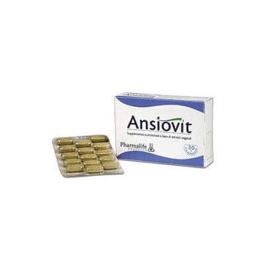 Ansiovit forte 30 comprimidos