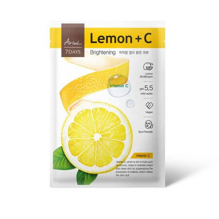 7Days Plus lemon and vitamin c mask, 1 piece, Ariul