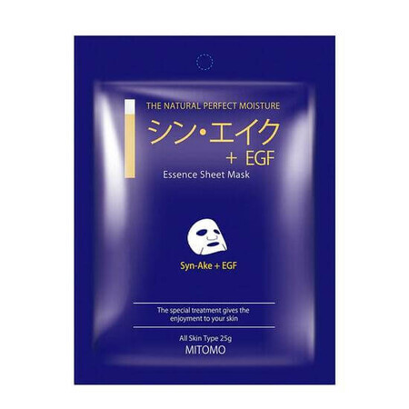 Mascarilla facial SYN-AKE y EGF, 25gr, Mitomo